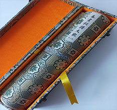 来宾市书画装裱案例